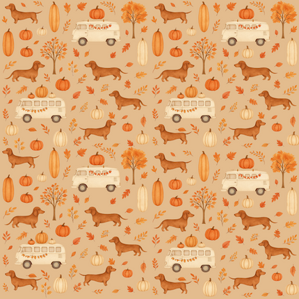 Collection image for: Dachshund Harvest Road Trip – Fall Festival Print