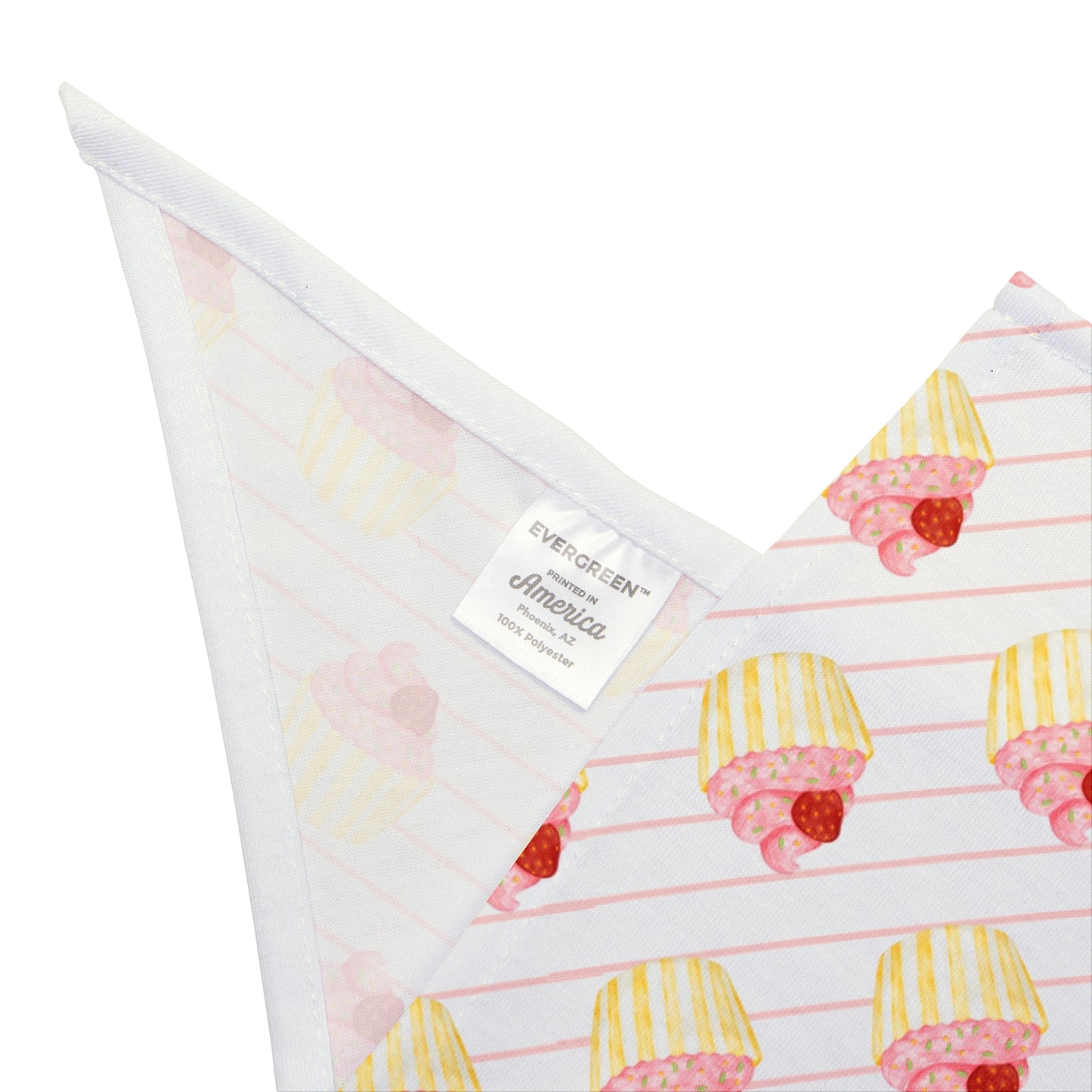 Striped Sweet Treat Dog Bandana