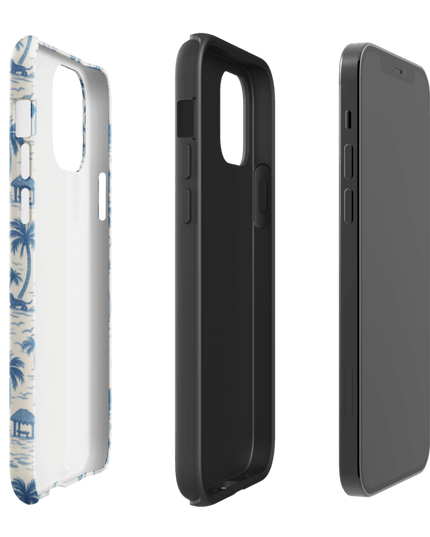 Tough Case for iPhone® - Beach Cruisin' Wiener Dogs