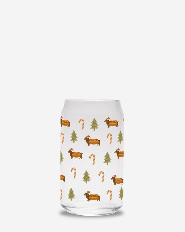 Can Shaped Glass  - Dachshing Through The Buns