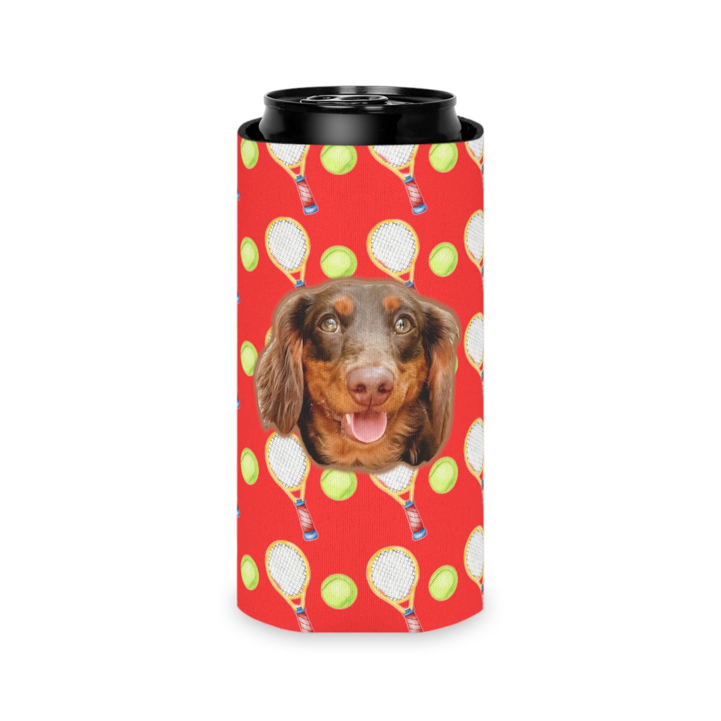 Tennis Talk Custom Can Cooler Coozie