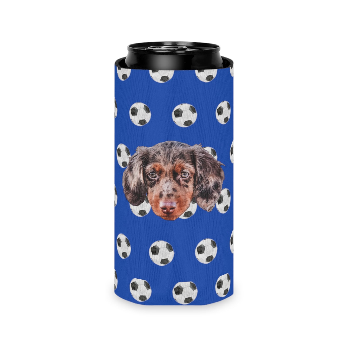 Sweet Soccer Custom Can Cooler Coozie