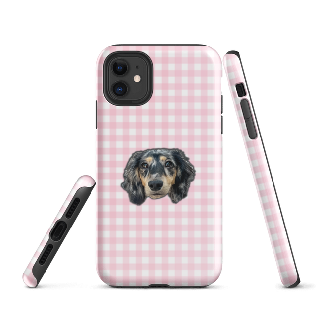 Tough Case for iPhone® - Summer Gingham