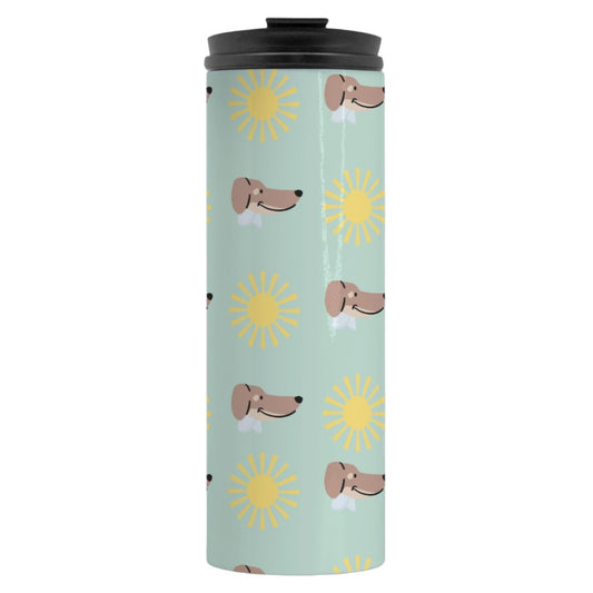 Dachshund Sun Thermal Tumbler 16 oz.