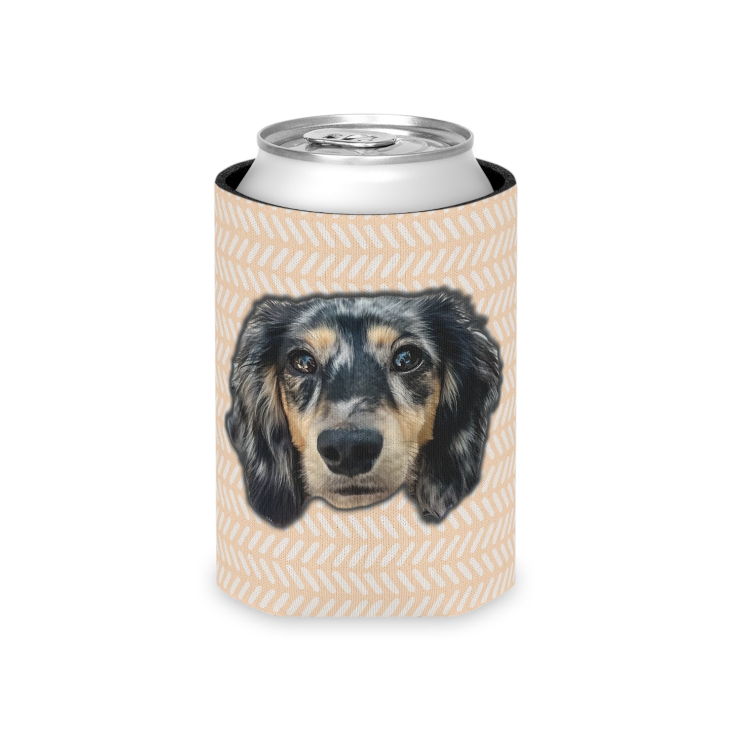 Peachy Strokes Custom Can Cooler Coozie