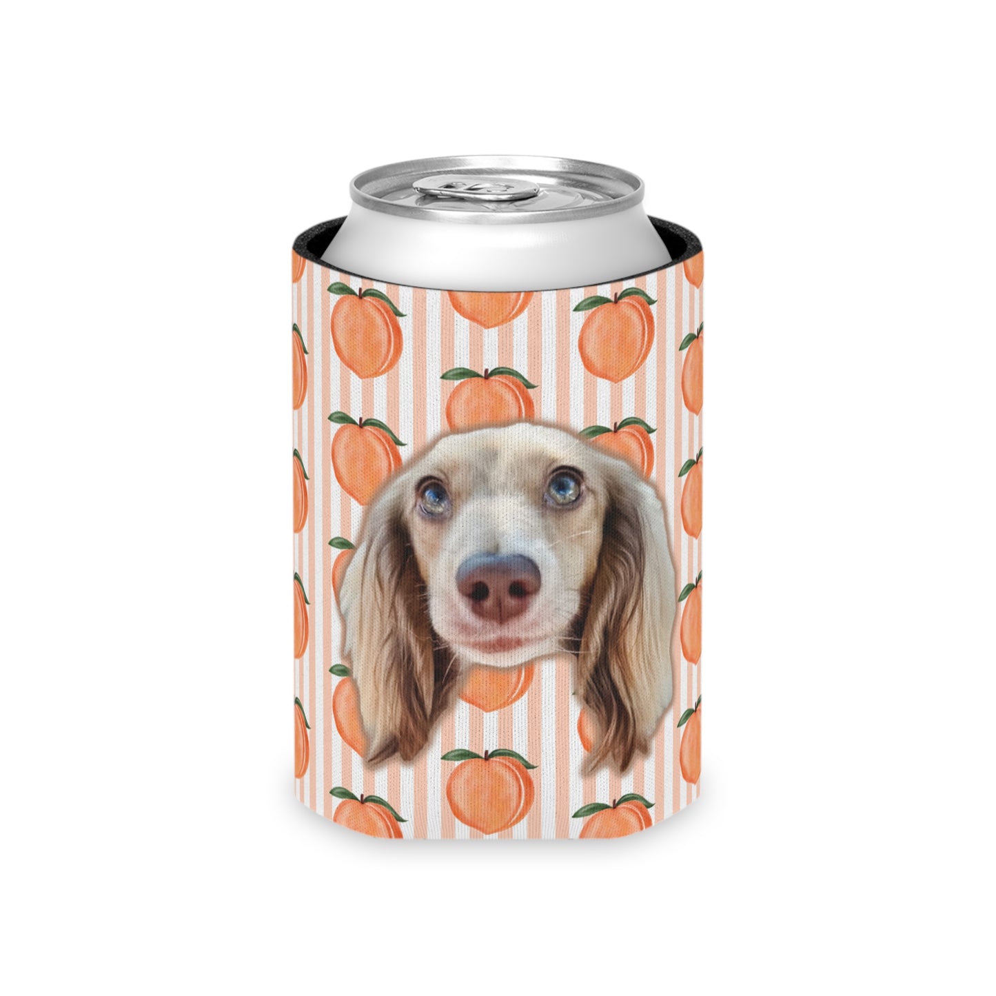 Peach Perfect  Custom Can Cooler Coozie