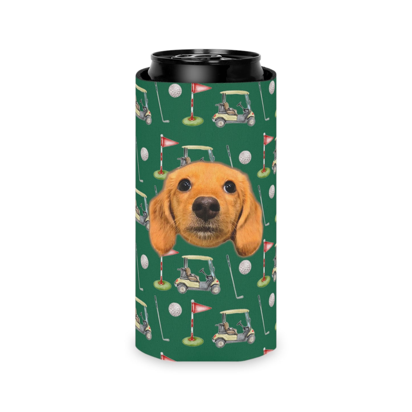 Par-Tee Time Custom Can Cooler Coozie