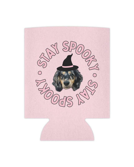Stay Spooky Pastel Custom Can Cooler Coozie