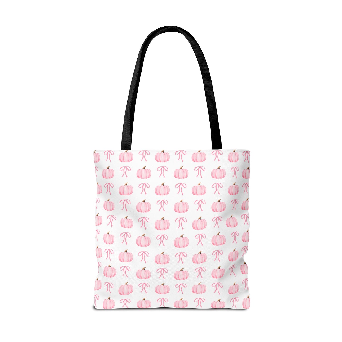 Pink Pumpkin Party Custom Tote Bag