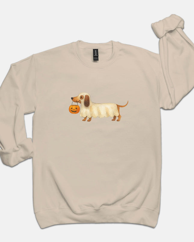 Unisex Crew Neck Sweatshirt - Spooky Sausage