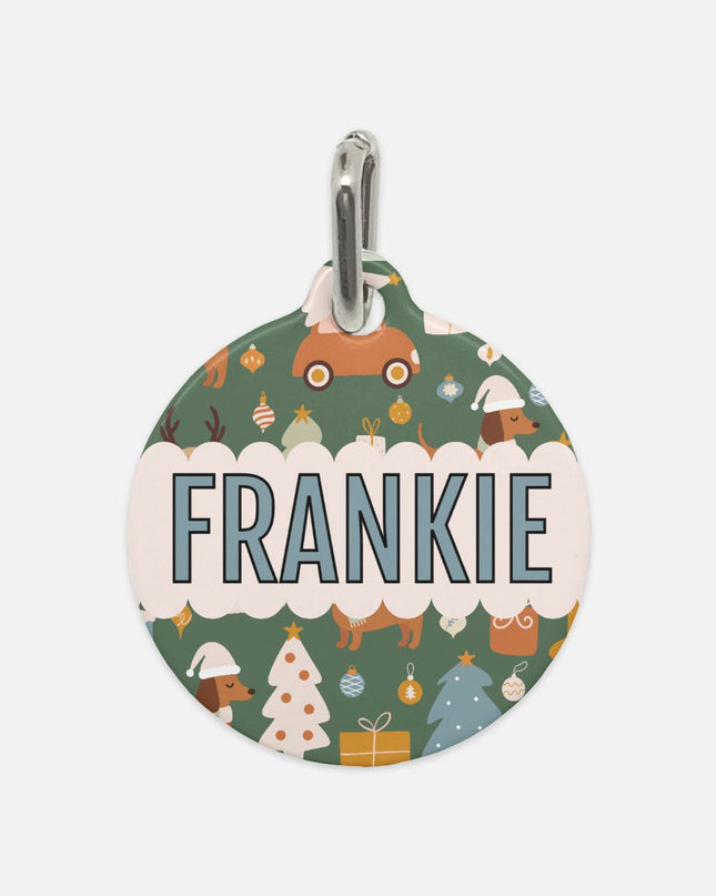 Pet Tag - Dachshund Holiday Wishes