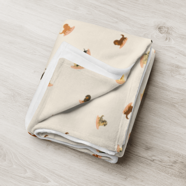 Super Soft Throw Blanket - Doxie Depot Surf Club