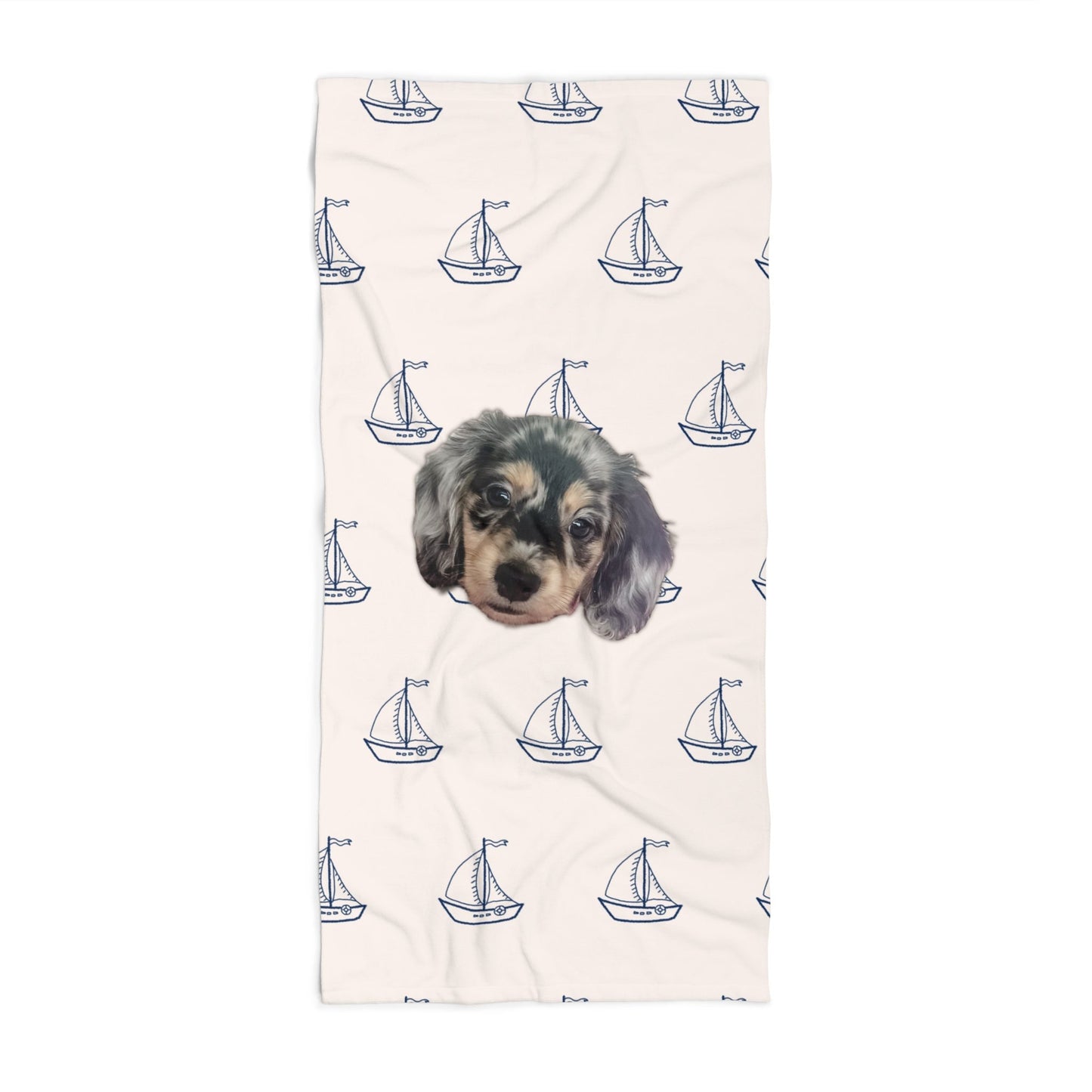 Simply Sailing Custom Beach Towel