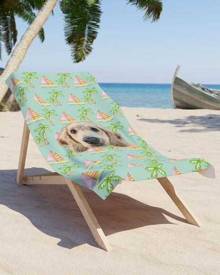 Coastal Sails Custom Beach Towel
