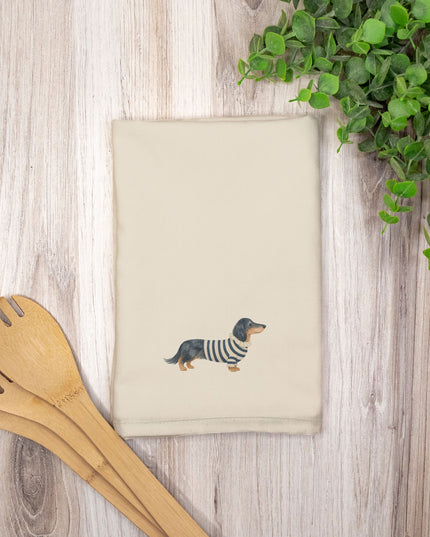 Hostess Towel - Dapple Doxie in Designer