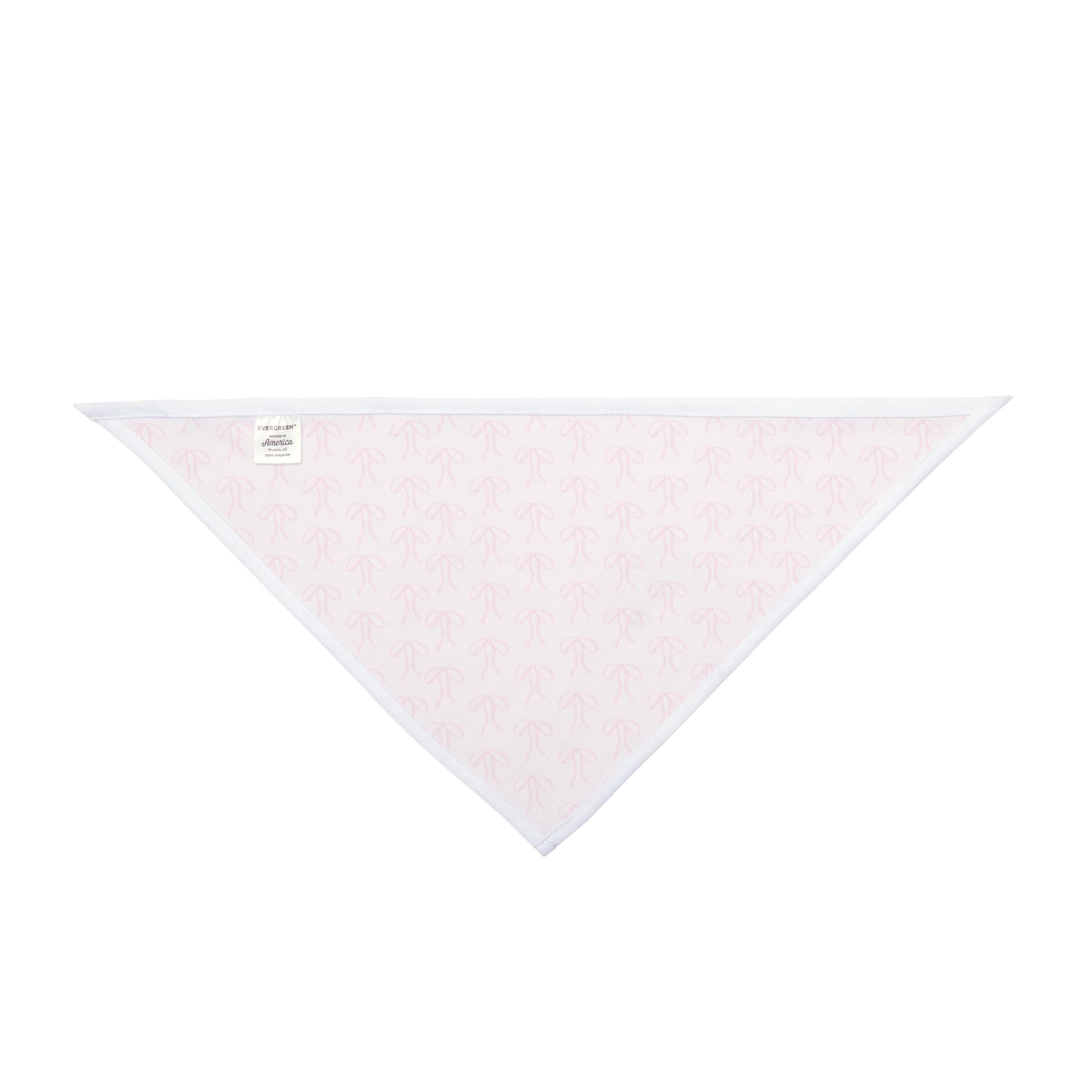 Little Bow Pink Dog Bandana