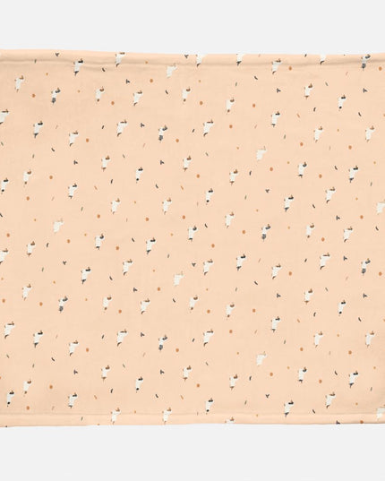 Ghost Halloween Dachshund Minky Blanket - 50" x 60"