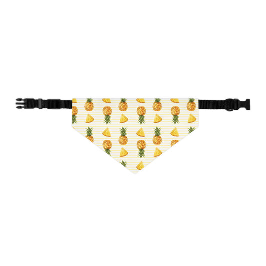 Pineapple Dog Collar Bandana