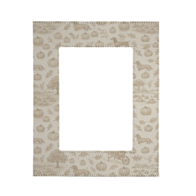 Picture Frame 5x7 - Autumn Dachshund Toile
