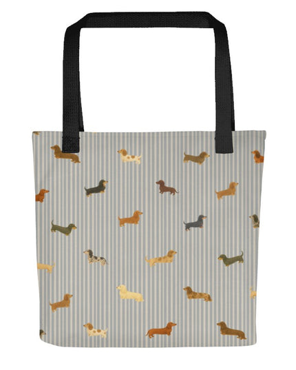 White Glossy Mug - Dachshund Harvest Road Trip – Fall Festival Print