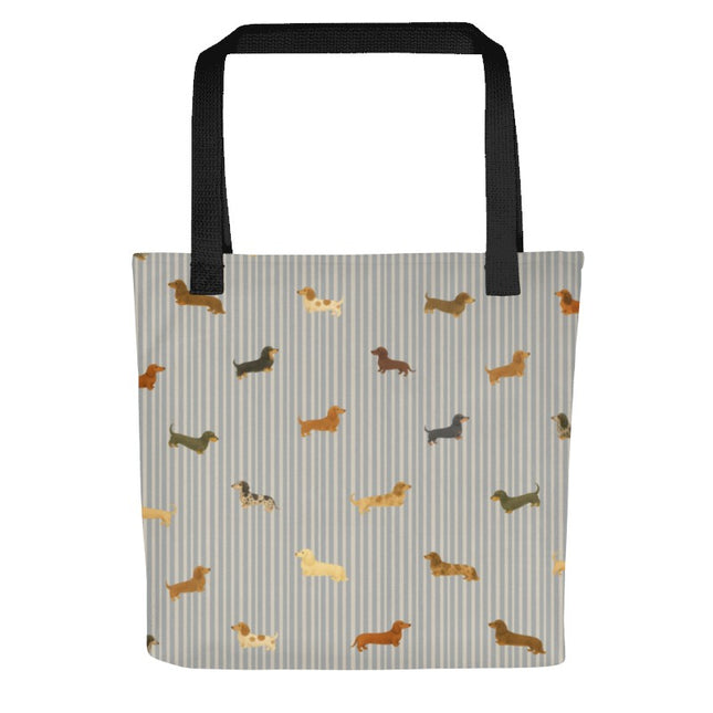 White Glossy Mug - Dachshund Harvest Road Trip – Fall Festival Print