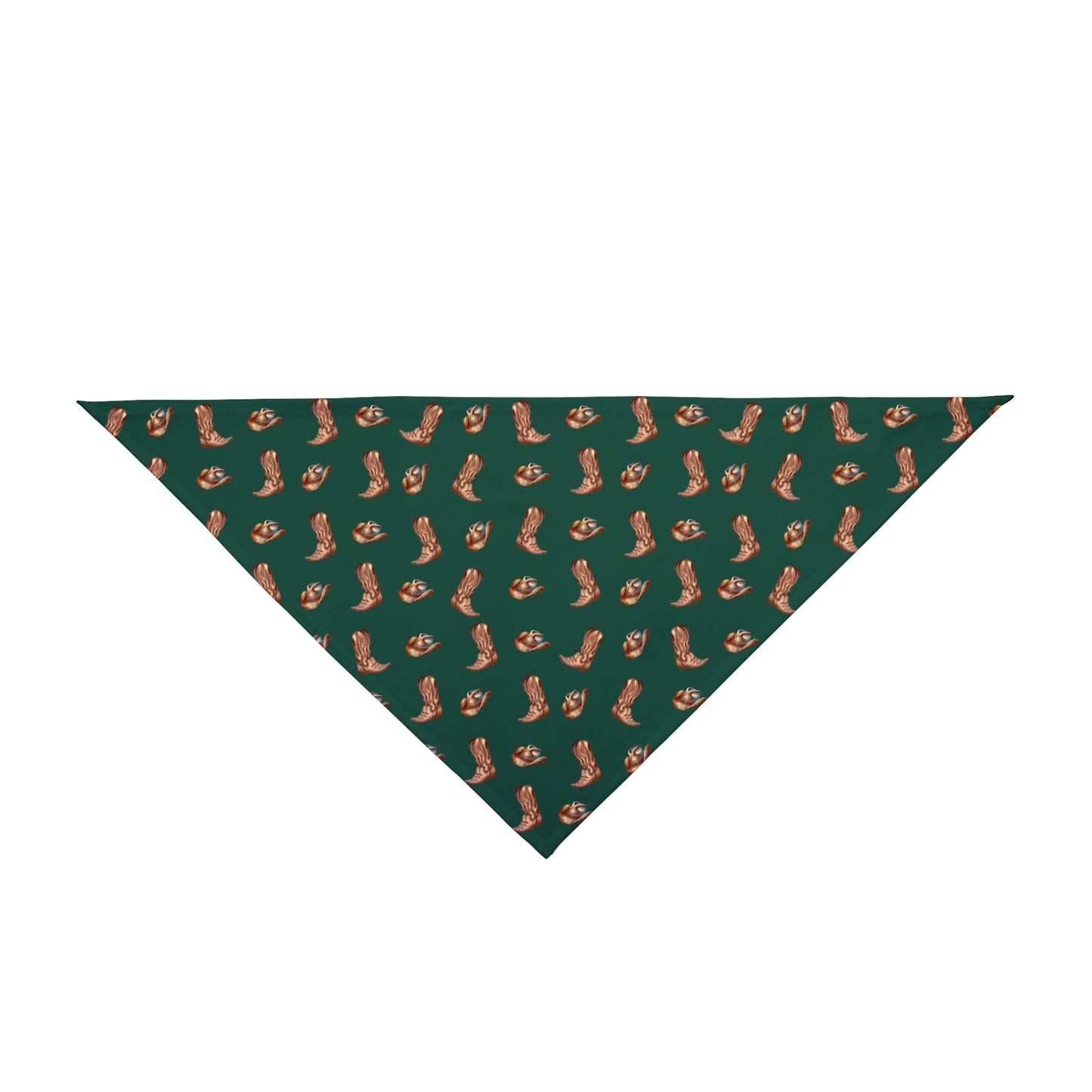 Western Woof Tie On Dog Bandana