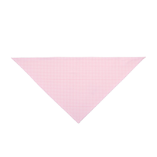 Gingham Dog Bandana - Pink, Teal, Blue, Purple