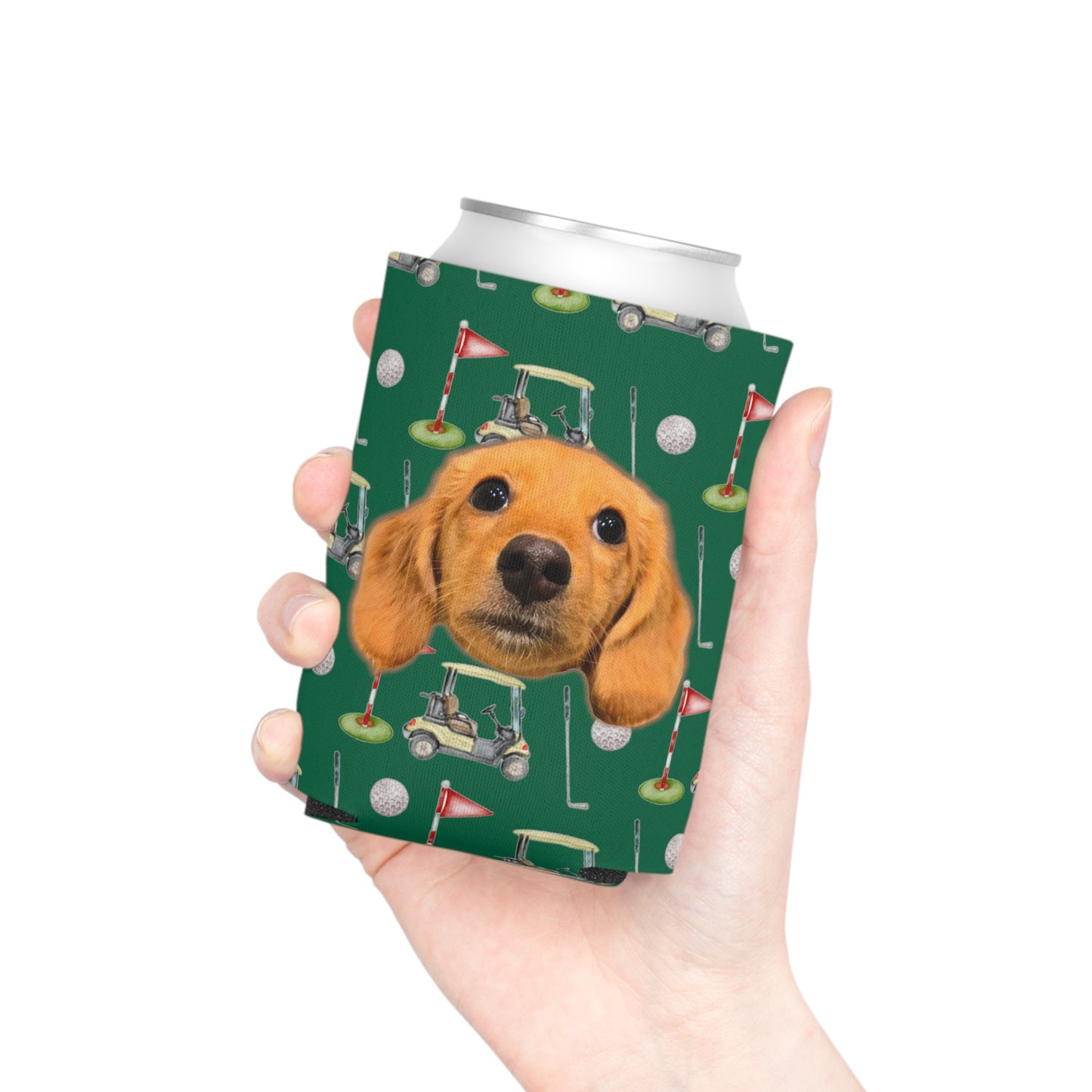 Par-Tee Time Custom Can Cooler Coozie