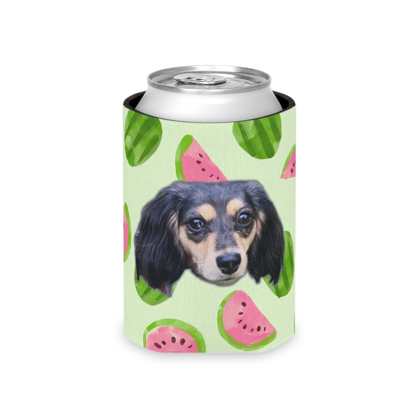 Watermelon Wows Custom Can Cooler Coozie