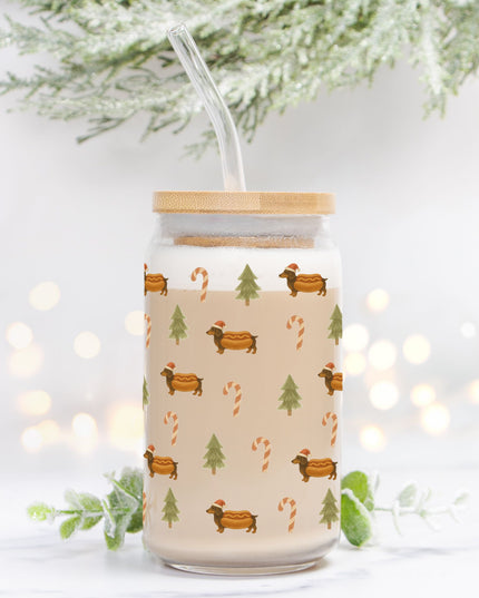 Can Shaped Glass  - Dachshing Through The Buns