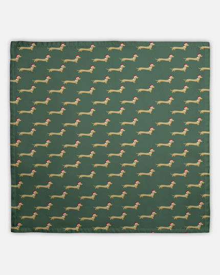 Hostess Towel - Dach of Gold Holiday Green