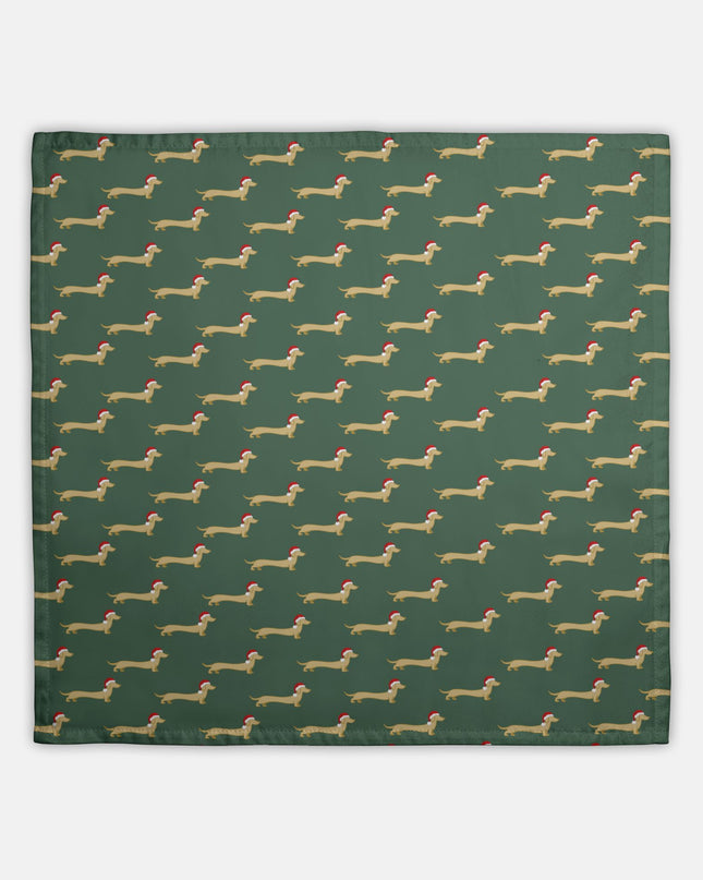 Hostess Towel - Dach of Gold Holiday Green