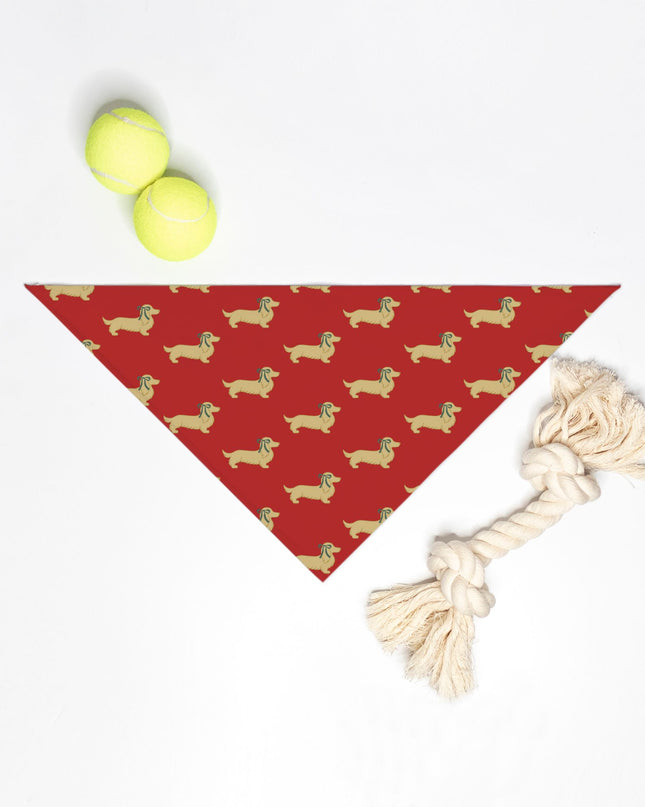 Dog Bandana - Dach of Gold Long-Haired Edition