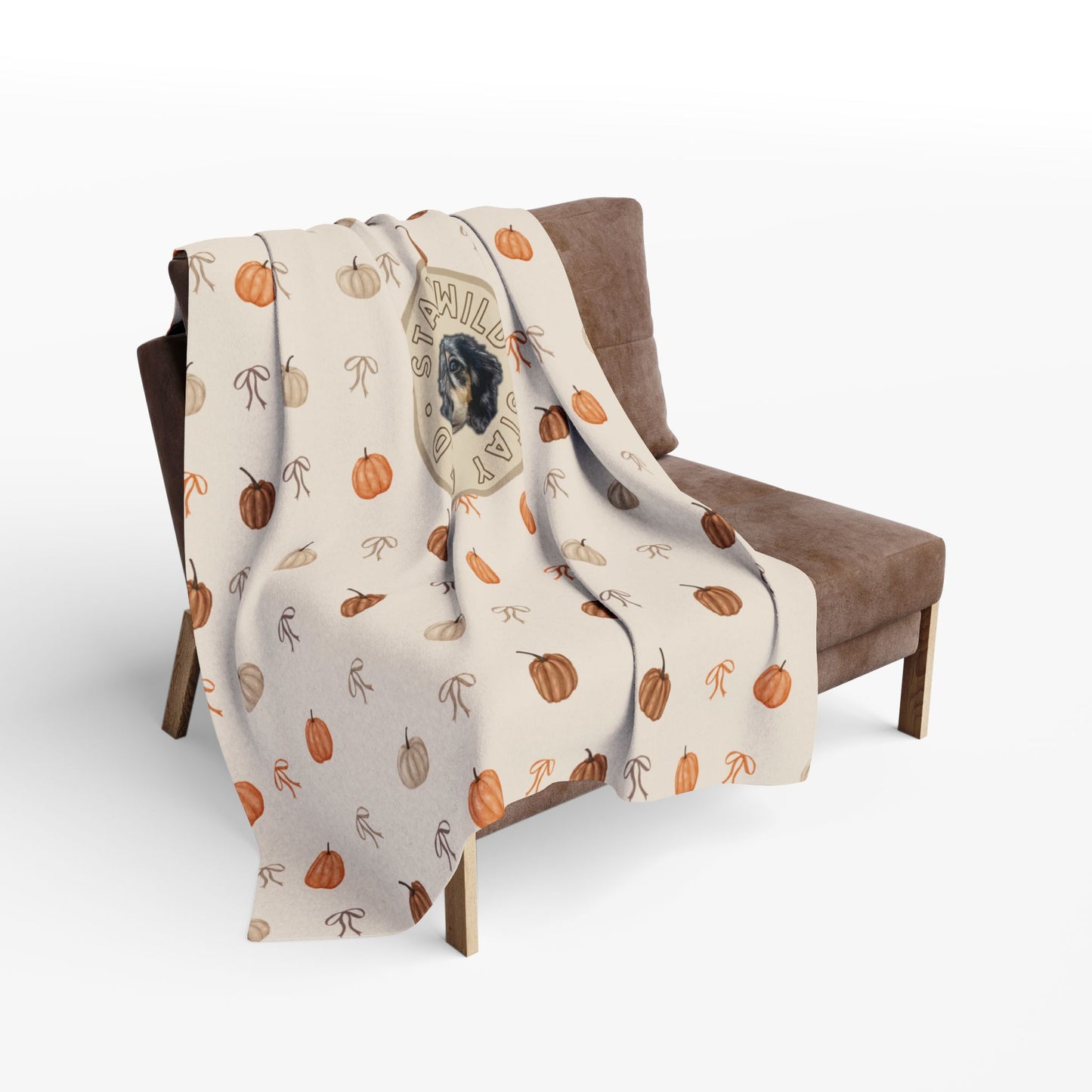 Custom Minky Soft Autumn Coquette Blanket