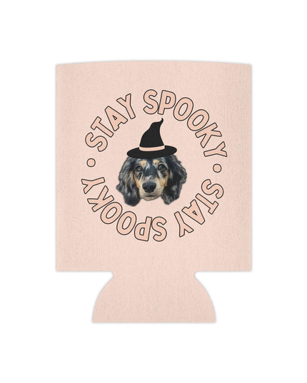 Stay Spooky Pastel Custom Can Cooler Coozie