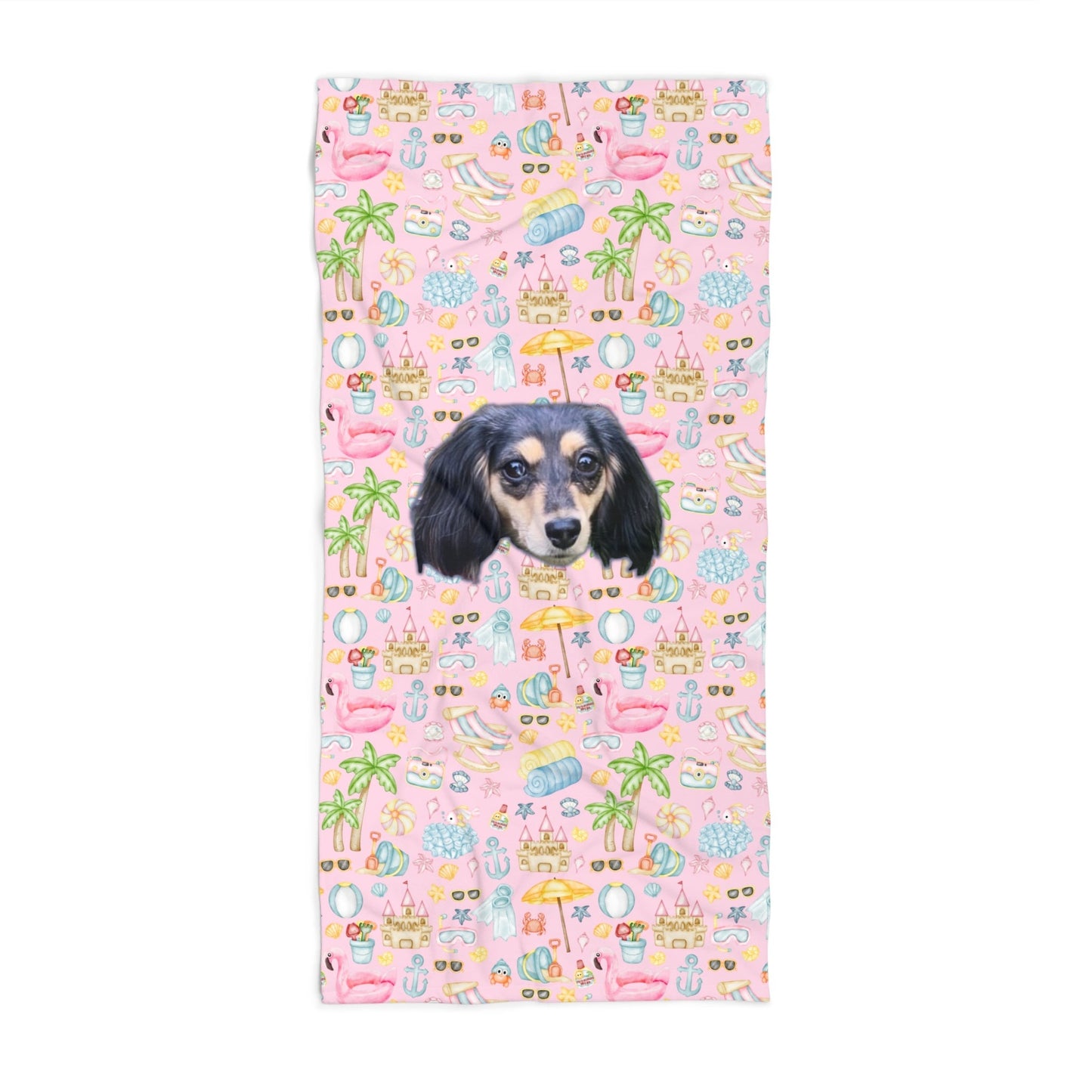 Beach Pawty Custom Beach Towel