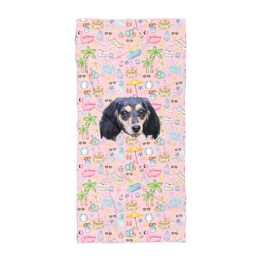 Beach Pawty Custom Beach Towel