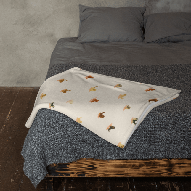 Super Soft Throw Blanket - Doxie Depot Surf Club