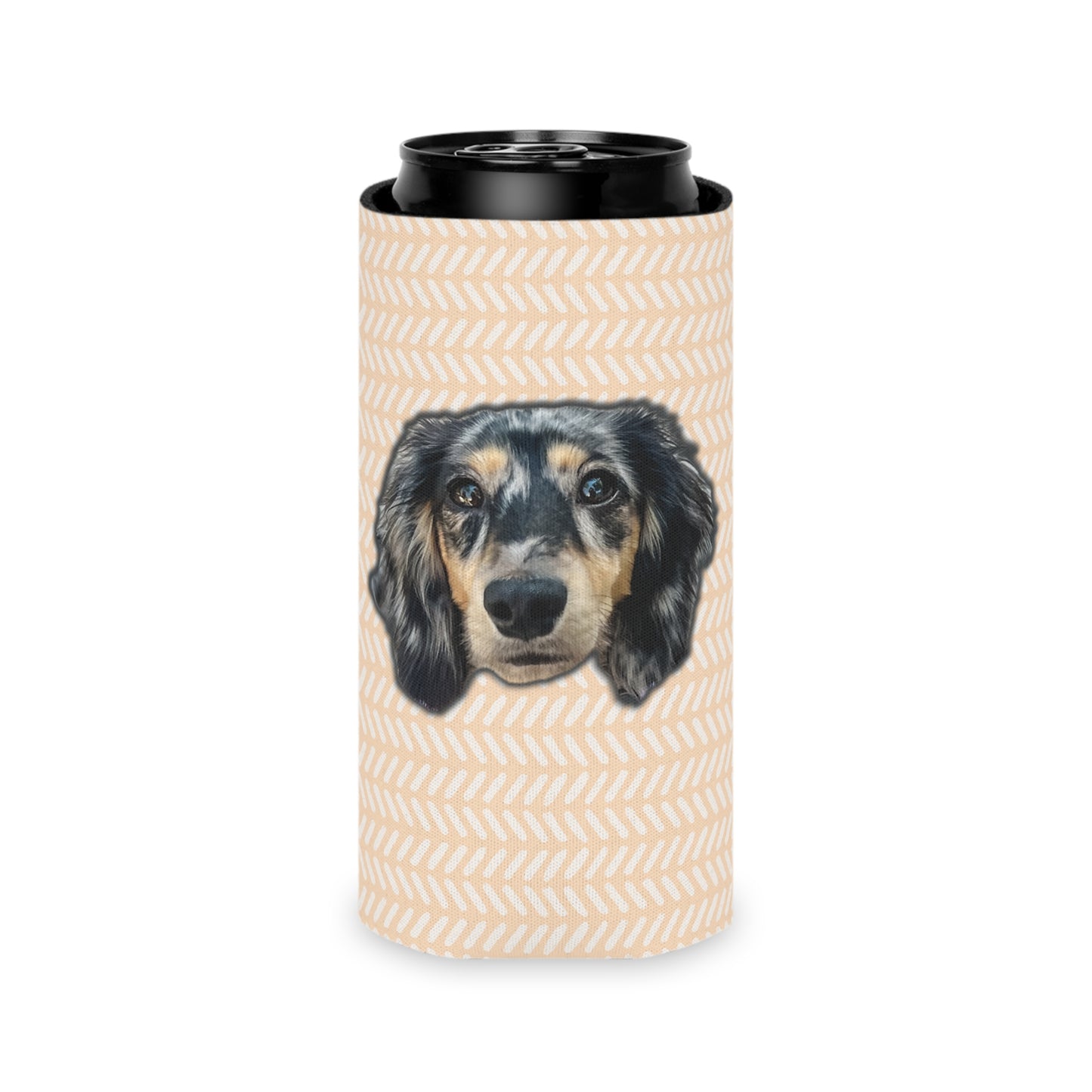 Peachy Strokes Custom Can Cooler Coozie