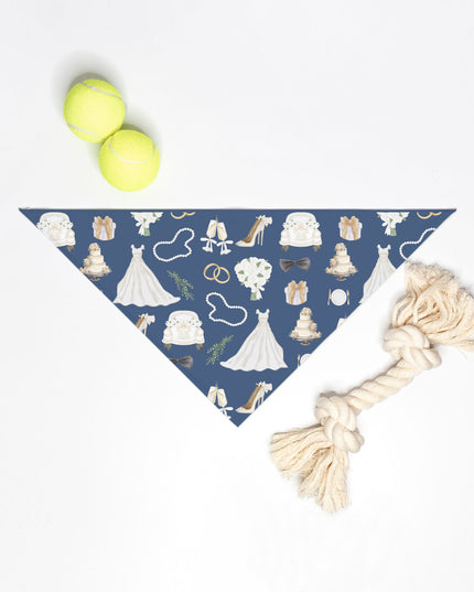 Tie On Dog Bandana – Wedding Weens