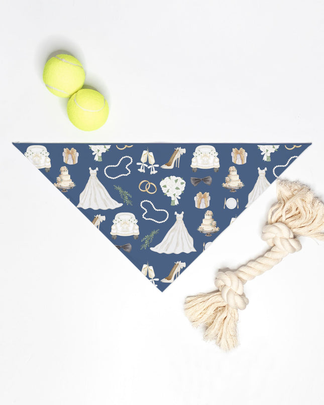Tie On Dog Bandana – Wedding Weens
