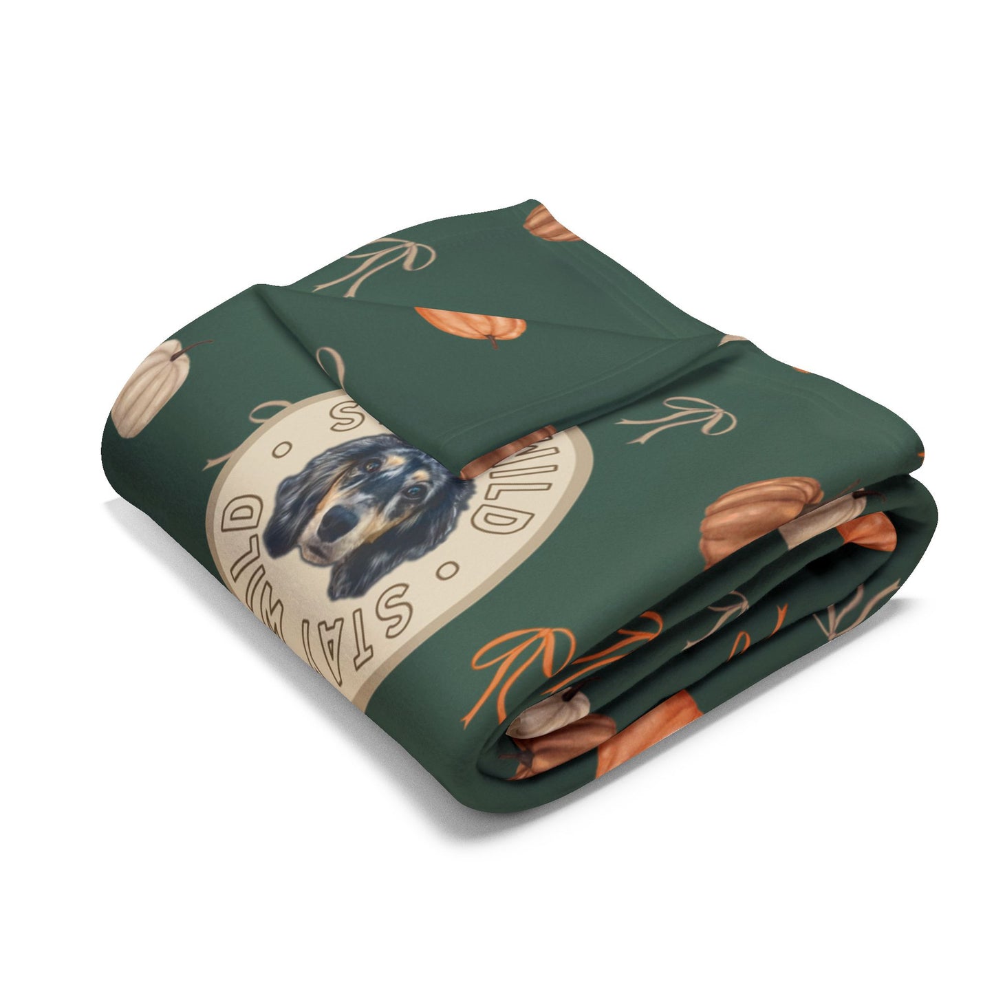 Custom Minky Soft Autumn Coquette Blanket