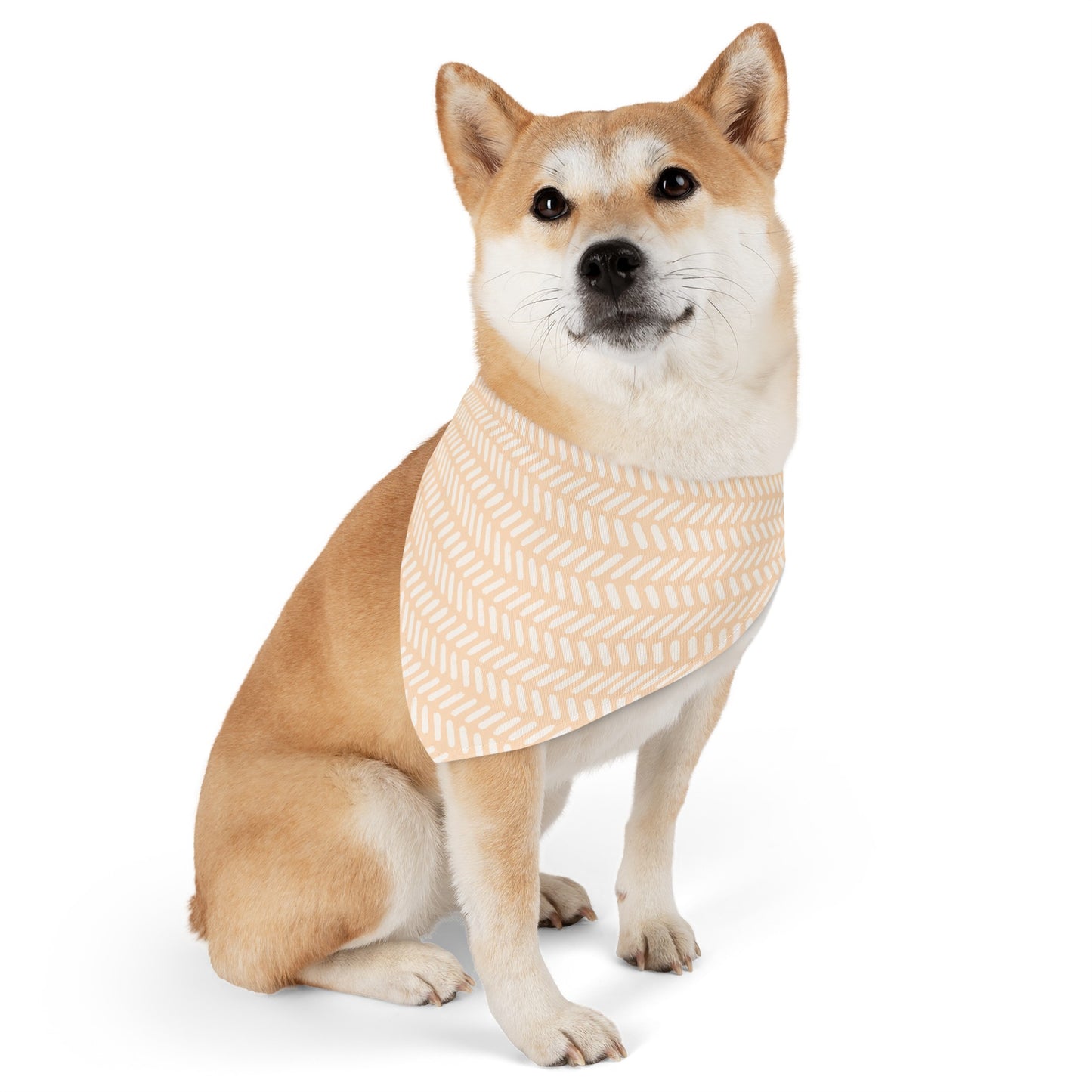 Peachy Strokes Collar Bandana