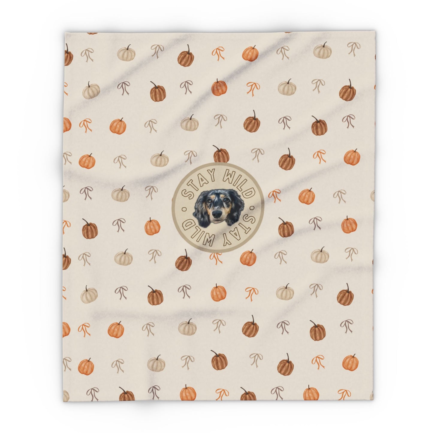 Custom Minky Soft Autumn Coquette Blanket