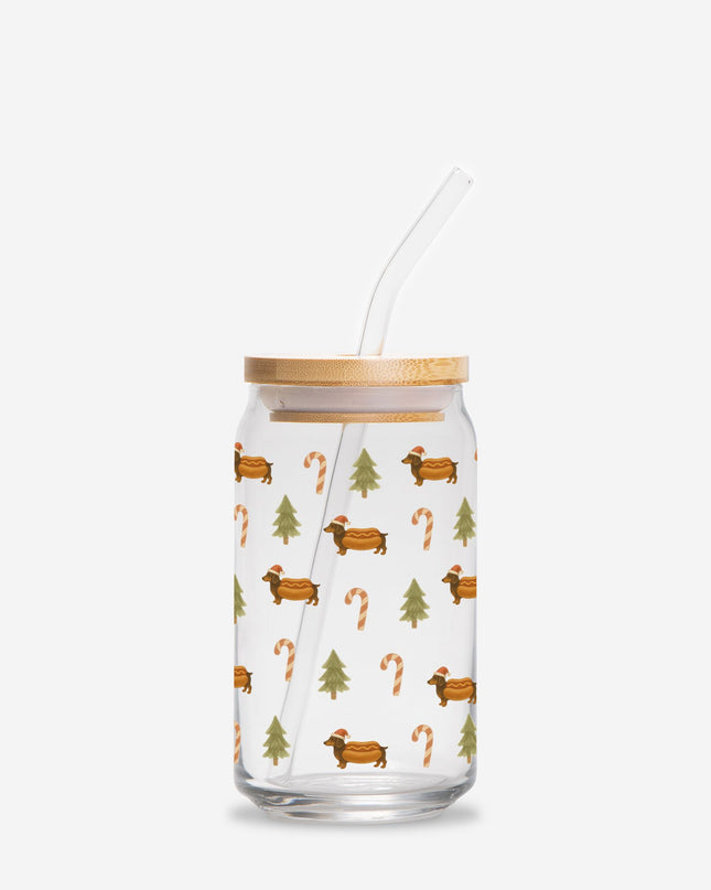 Can Shaped Glass  - Dachshing Through The Buns