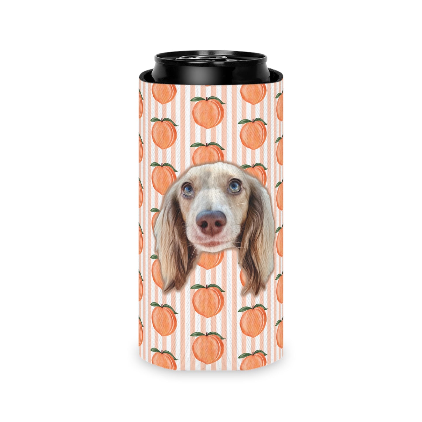 Peach Perfect  Custom Can Cooler Coozie