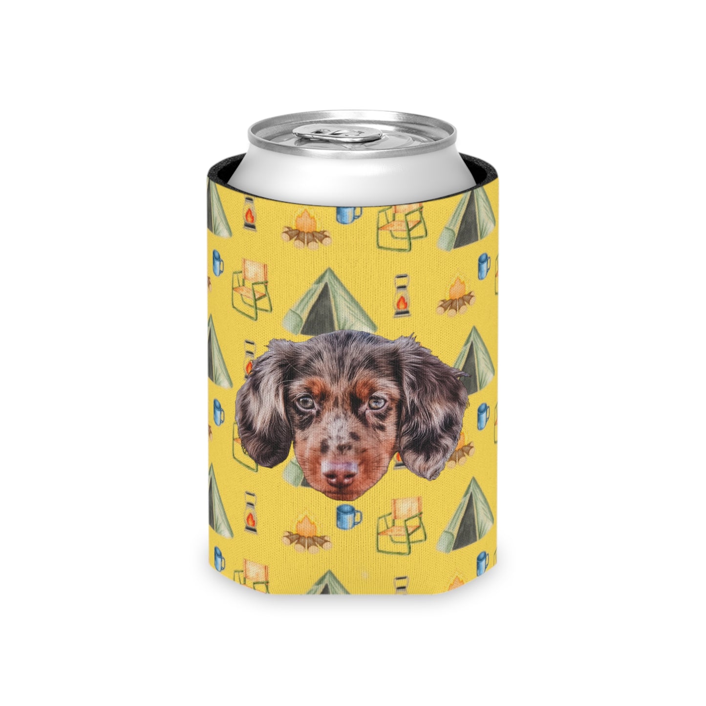 Going Camping Custom Can Cooler Coozie