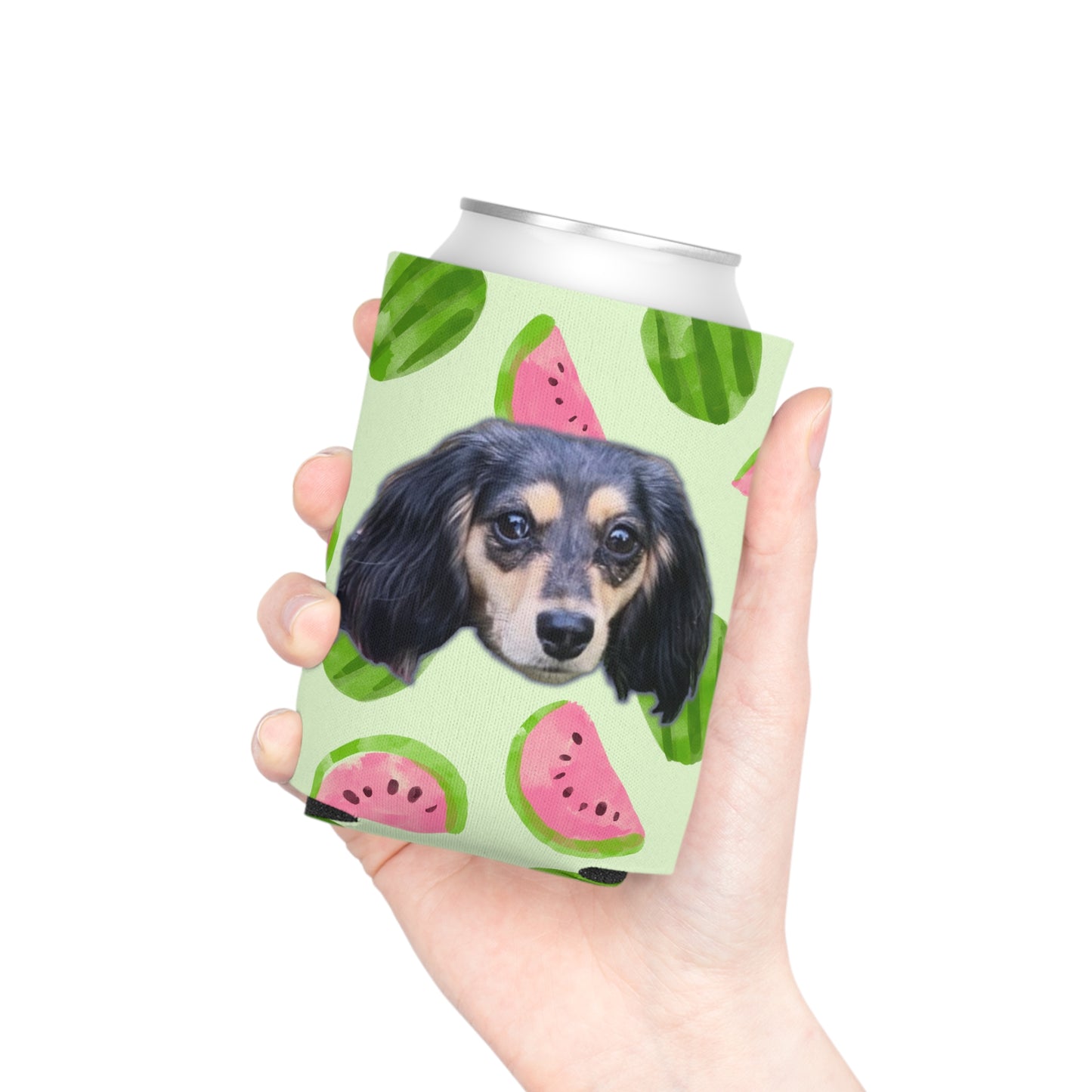 Watermelon Wows Custom Can Cooler Coozie