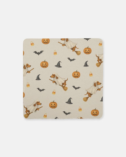 Coaster Neoprene Back (Square) 4PK - Variety Halloween