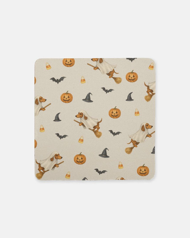 Coaster Neoprene Back (Square) 4PK - Variety Halloween